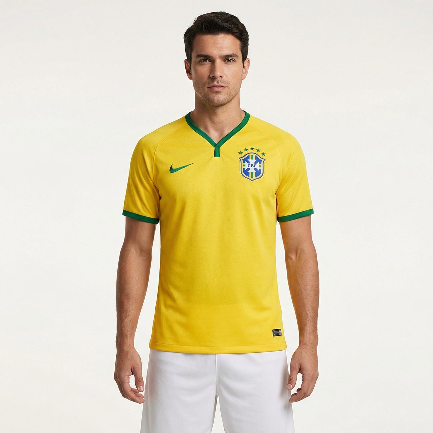 Camisa Nike Brasil 2014 Retrô Masculina