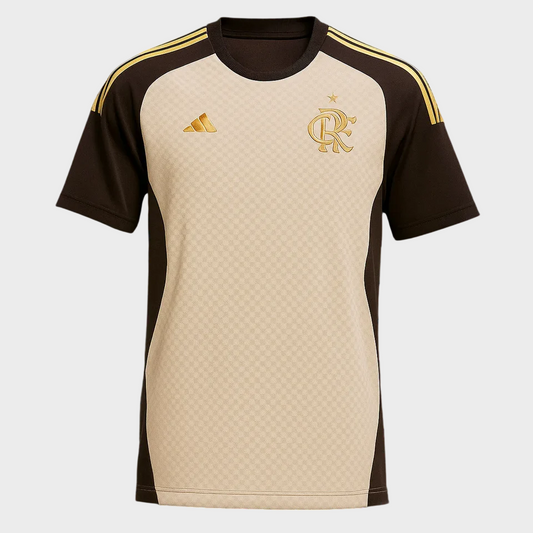 Camisa Flamengo Treino 2026/27 Torcedor Adidas Masculina