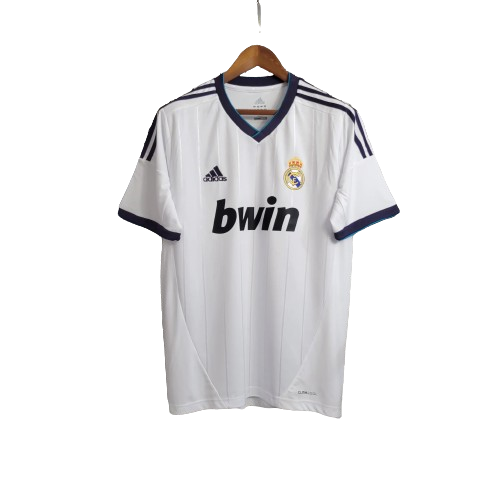Camisa Retrô Real Madrid I I Adidas 2012/13 Masculino Branco