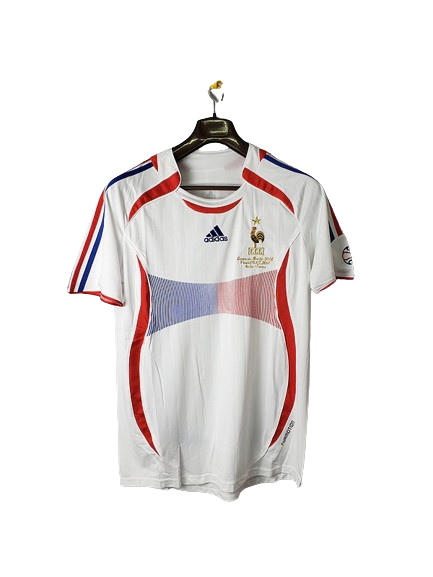 Camisa Retrô França II II Adidas 2006/07 Masculino Branco