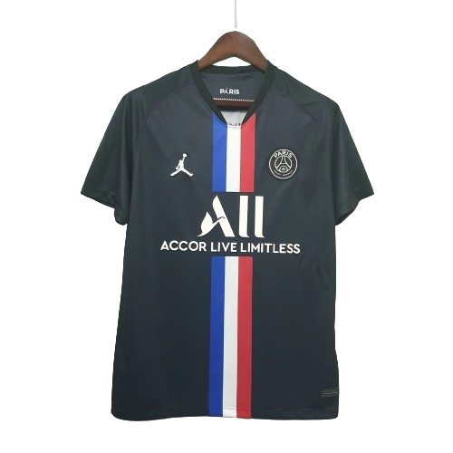 Camisa Retrô PSG III II Fourth 2019/20 Masculino Preto