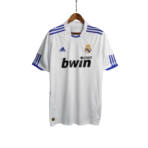 Camisa Retrô Real Madrid I I Adidas 2010/11 Masculino Branco