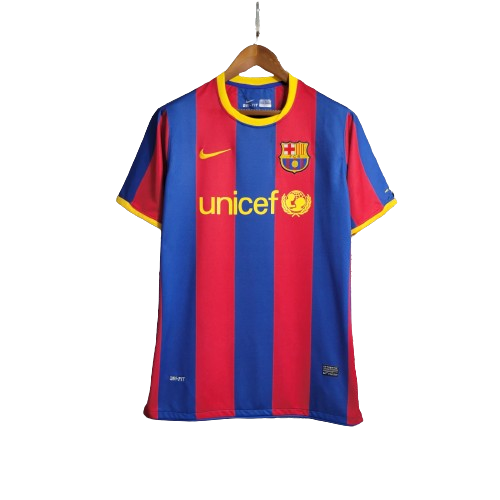 Camisa Barcelona Retrô I I 2010/11 Torcedor Nike Masculino Vermelho e Azul