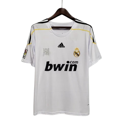 Camisa Retrô Real Madrid I I Adidas 2009/10 Masculino Branco