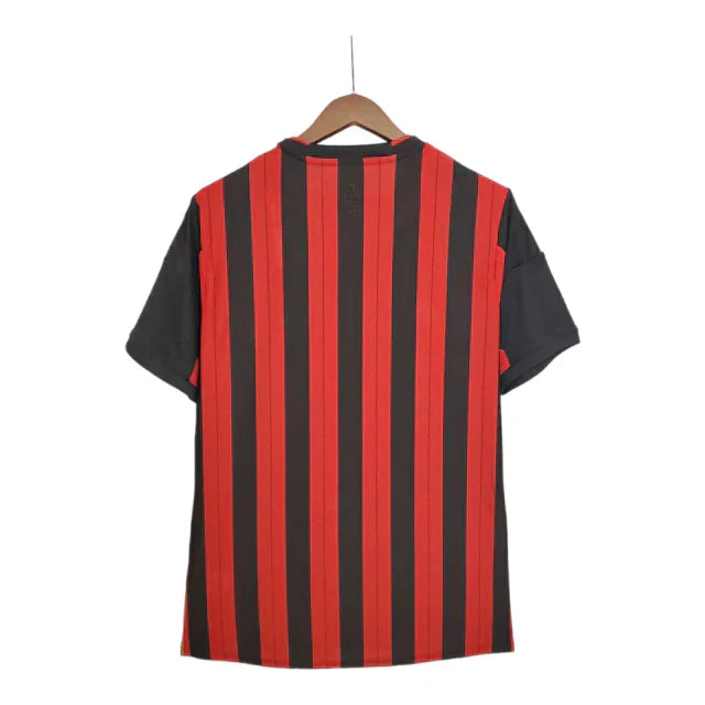 Camisa Retrô Milan I I Adidas 2013/14 Masculino Vermelho e Preto