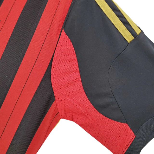 Camisa Retrô Milan I I Adidas 2013/14 Masculino Vermelho e Preto