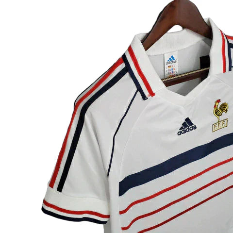 Camisa Retrô França II II 1998/99 Masculino Branco