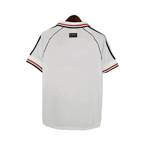 Camisa Retrô França II II 1998/99 Masculino Branco