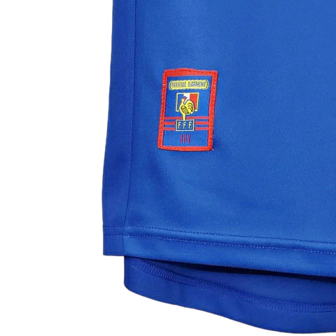 Camisa Retrô França I I Adidas 1998/99 Masculino Azul