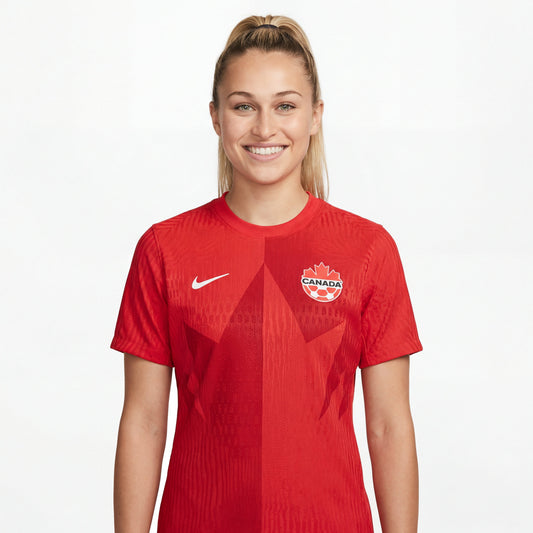Camisa Canada Feminina Jogador Copa do Mundo 2026 I