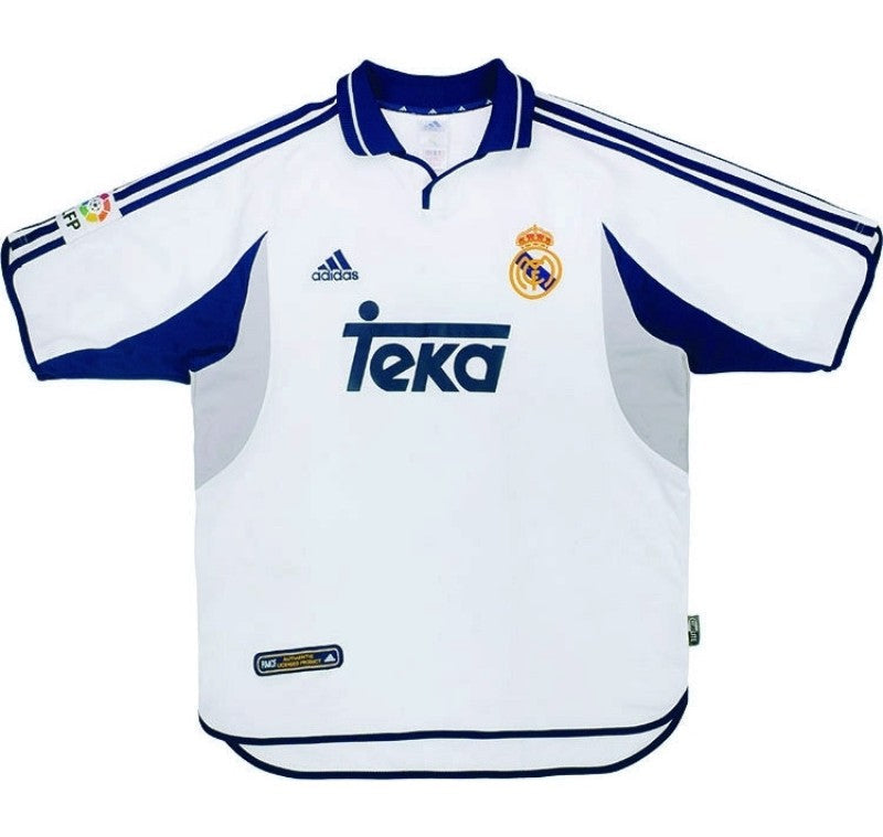 Camisa Real Madrid I I 2000/01 Adidas Retrô